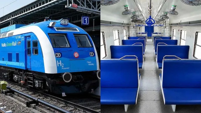 2400 किलोवाट पावर से कैसे चलती है हाइड्रोजन ट्रेन 2400 किलोवाट पावर से कैसे चलती है हाइड्रोजन ट्रेन