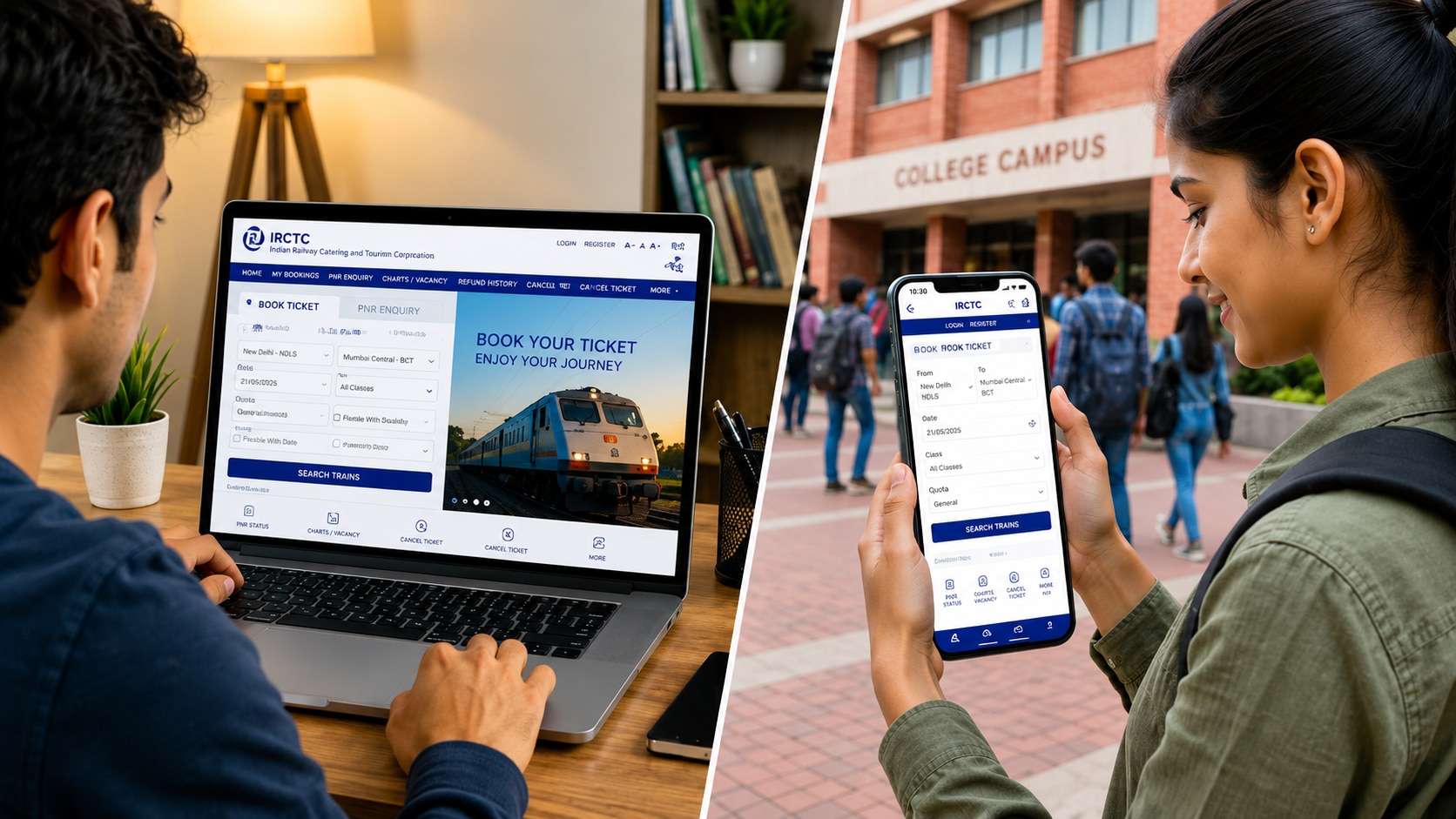  railway ticket booking system