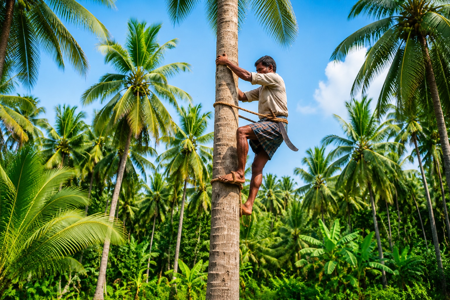 coconut market