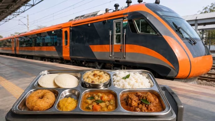 खाने के मामले में ट्रेन और क्लास के हिसाब से अंतर