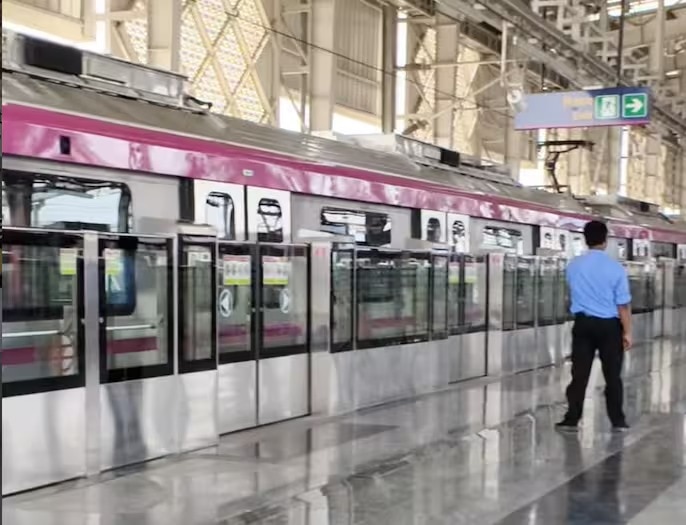 Delhi Metro New Station  
