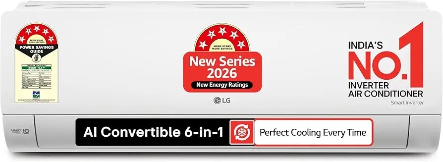  LG 1 Ton 5 Star AC