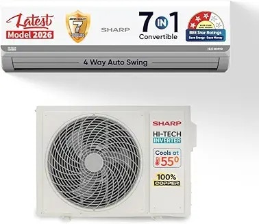 Sharp 1.37 Ton 3 Star AC