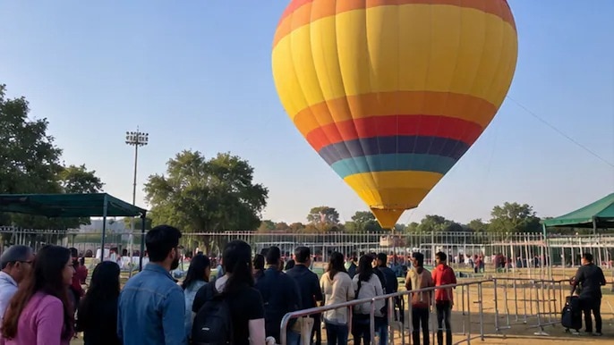 Delhi Balloon Ride November 14