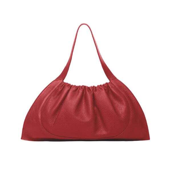 Behno Ana Tote Large Pebble Red Bag, ₹16,500