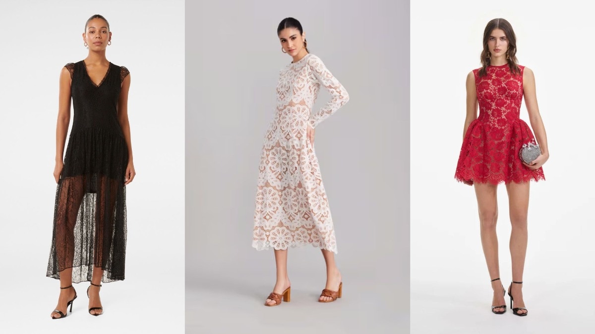 Flirty and fabulous, these lace dresses are perfect for Valentine's Day