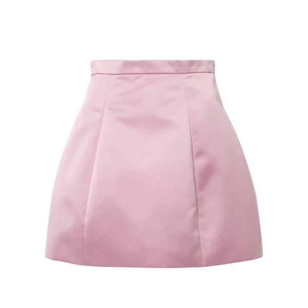 Blumarine Duchesse High-Rise Satin Skirt, ₹57,400 approx.