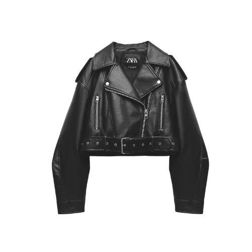 Zara Biker Jacket, ₹5,000