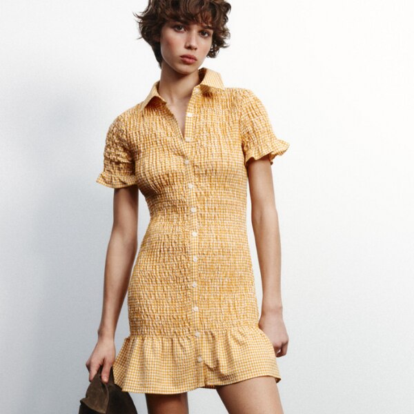 Zara Gingham Dress, ₹4,350
