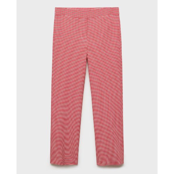 Mango Gingham Cropped Pants, ₹3,190