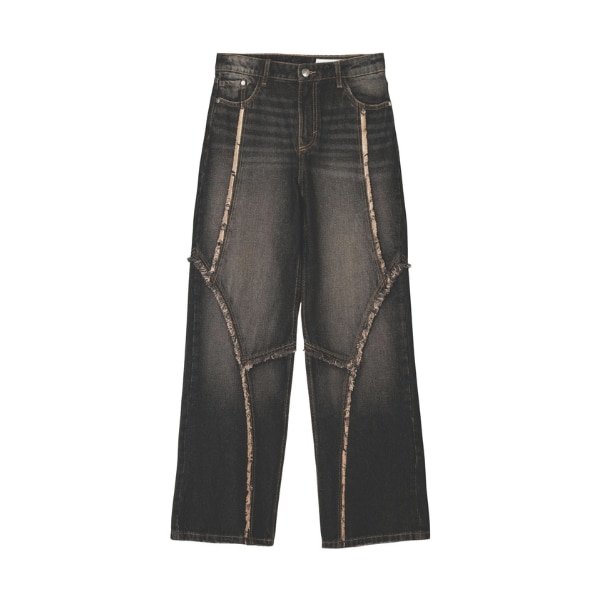 Bershka Baggy Jeans With Fringing, ₹4,350