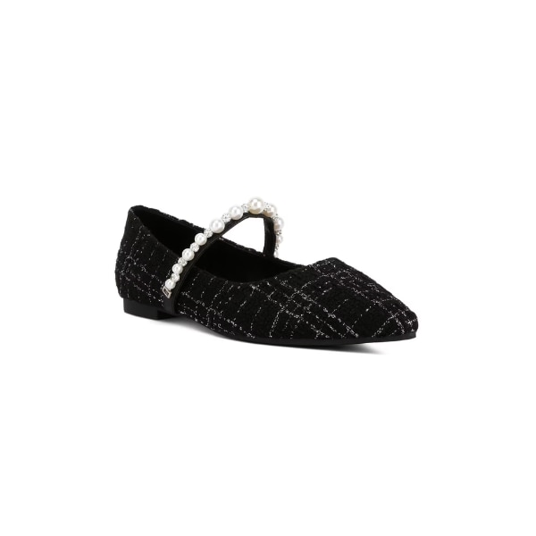 London Rag Mowie Tweed Mary Jane Ballet Flats, ₹2,799