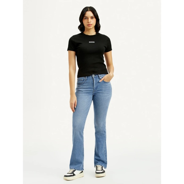 Levi's Women's 725 Med Indigo Bootcut Fit High Rise Jeans, ₹3,599