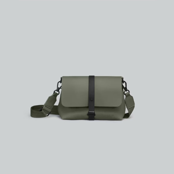 Gaston Luga Splash Sling Bag Olive, ₹4,899