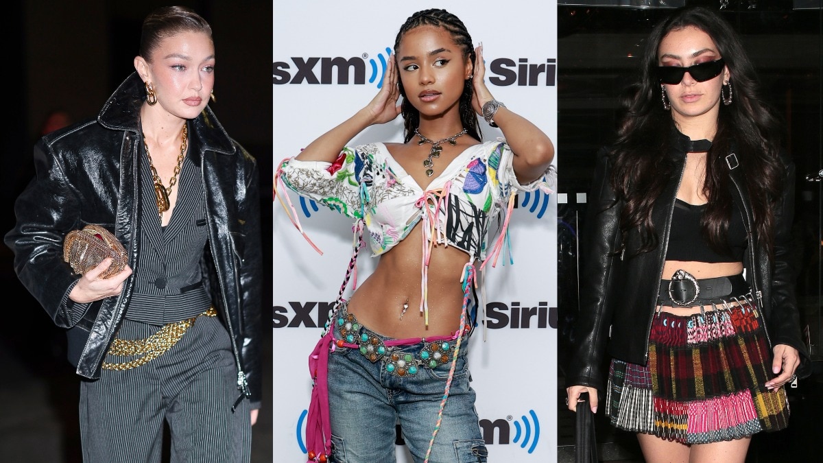 The Y2K belt edit made for flip phones, lip gloss, and low-rise everything