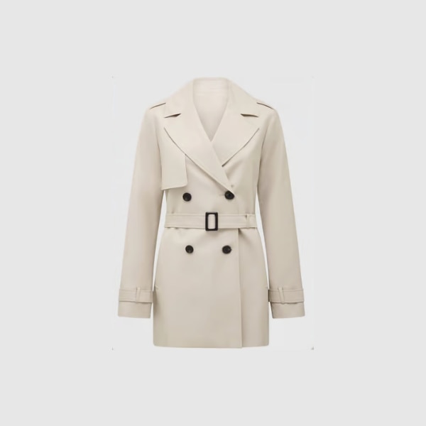 Forever New Rhea Water Resistant Mid Length Trench Coat, ₹9,800