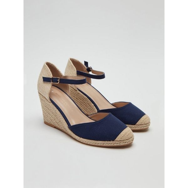 Dorthy Perkins Colour Blocked Espadrille Wedge Pumps, ₹4,649