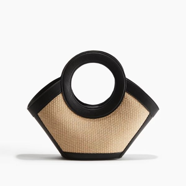 H&M Coated Detail Straw Handbag, ₹2,299