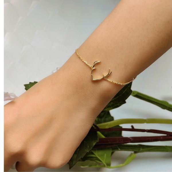 Miscaro Antler Gold Bracelet, ₹28,392