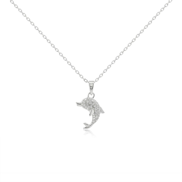 Nistra Splashy Dolphin Necklace, ₹4,399