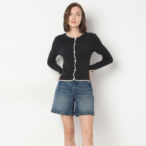 Vero Moda Black Buttoned Cardigan, ₹2,799