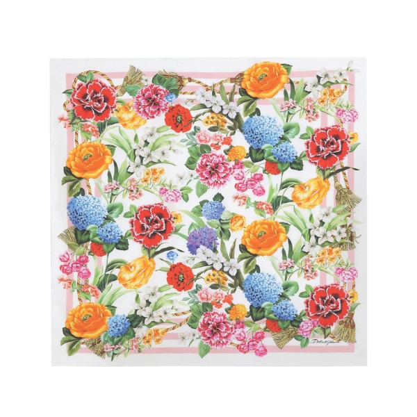 Dolce & Gabbana Floral-Print Silk Twill Foulard, ₹45,020 approx.