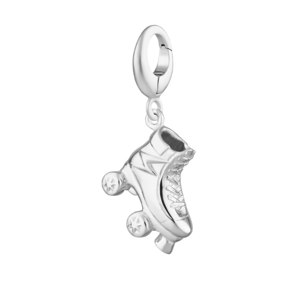 Lily Charmed Silver Roller Skate Charm, ₹4,900