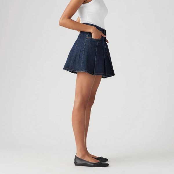 Levis Women's Mid Rise Regular Fit Cotton Skirt, ₹3,399