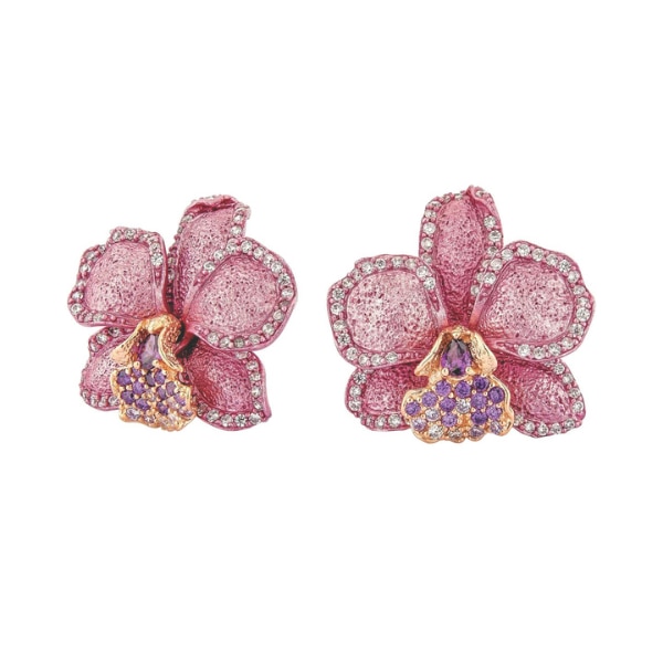 Miss Jo Orchid Whispers Stud Earrings, ₹14,999