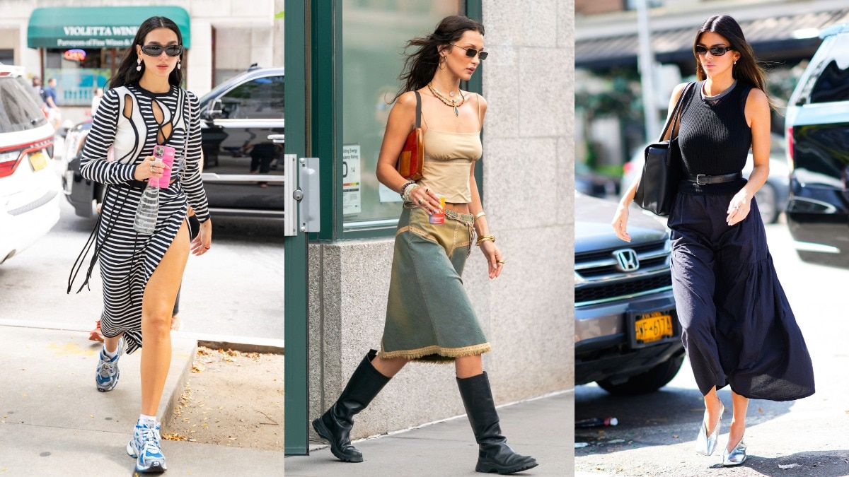 Midi skirts that do all the flirting for you