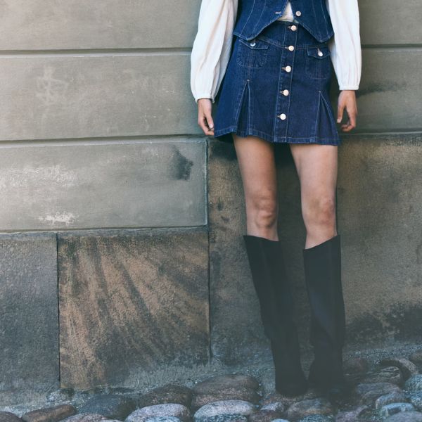 H&M Denim Mini Skirt, ₹1,999