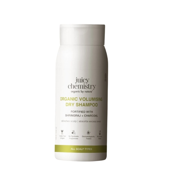 Juicy Chemistry Organic Volumising Dry Shampoo, ₹800 