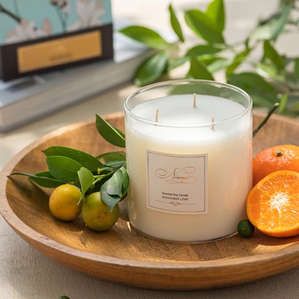 Niana Mandarin Lime Deluxe Candle, ₹3,190