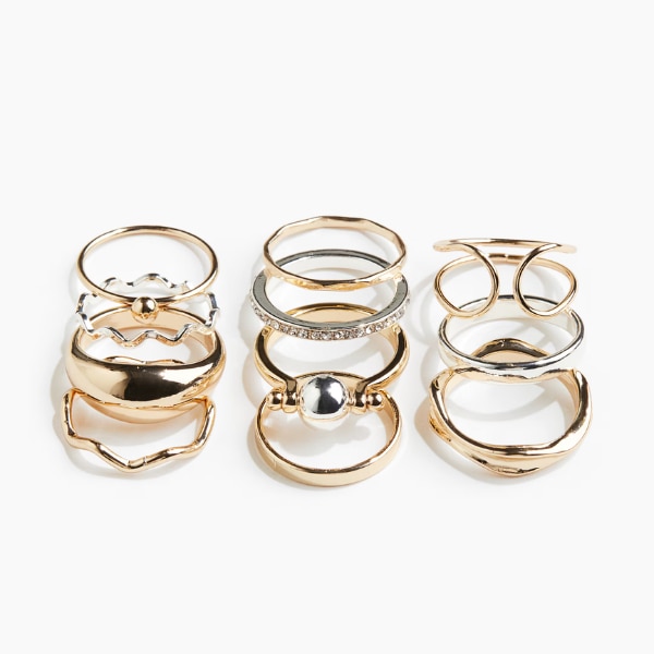 H&M 11-Pack Rings, ₹1,499