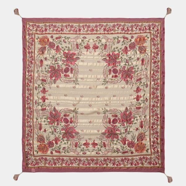  Ritu Kumar Beige Daksha Square Scarf, ₹5,200