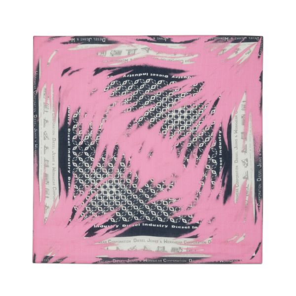 Diesel Multicolor Scarf with denim division bandana print, ₹4,000