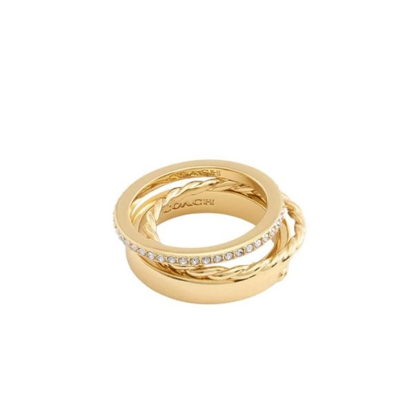 Coach Golden Three Ring Set, ₹10,490