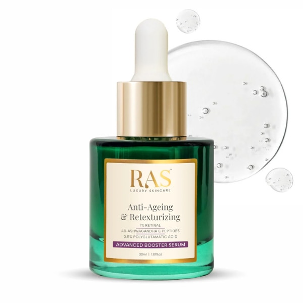 Ras Luxury Oils Anti-Ageing & Retexturizing Advanced Booster Serum, ₹2,490