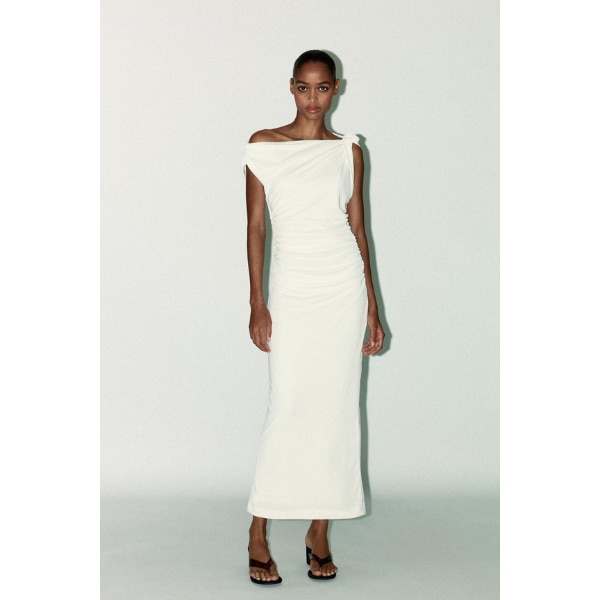 Zara Asymmetric Midi Dress, ₹3,550