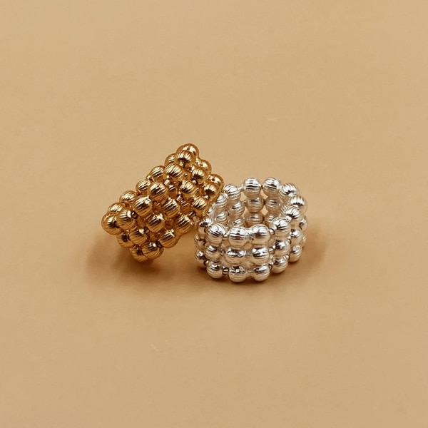 Amira Multi-Ball Chain Ring, ₹4,000