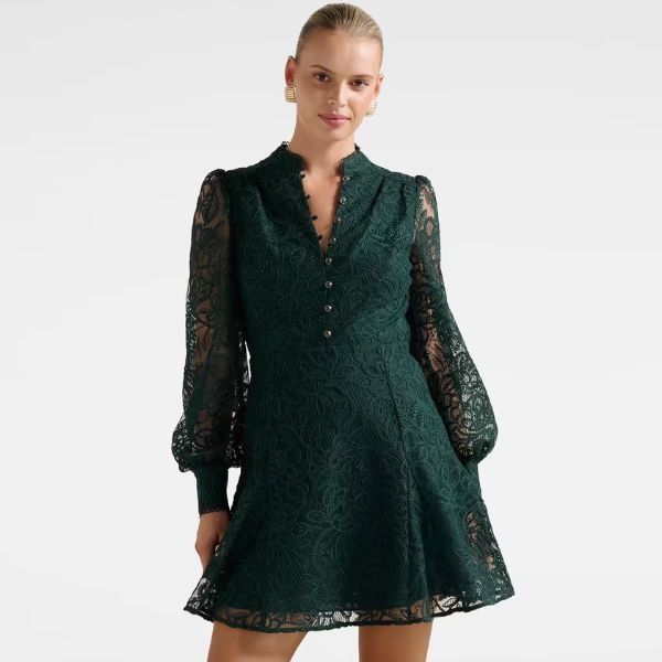Forever New Portia Lace Skater Mini Dress, ₹10,900