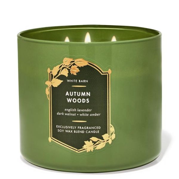Bath and Body Works Autumn Woods 3-Wick Candle, ₹1,400