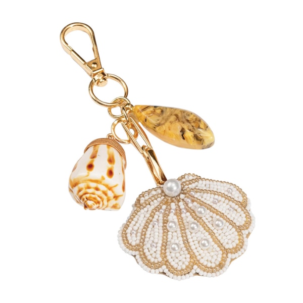 Hair Drama Co. Embellished Shell Bag Charm, ₹950