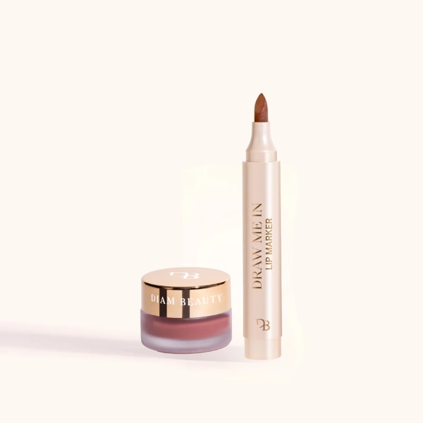 Diam Beauty Blur & Stain - Soft Filter Blurring Pot & Draw Me In Lip Marker, ₹1,278 approx