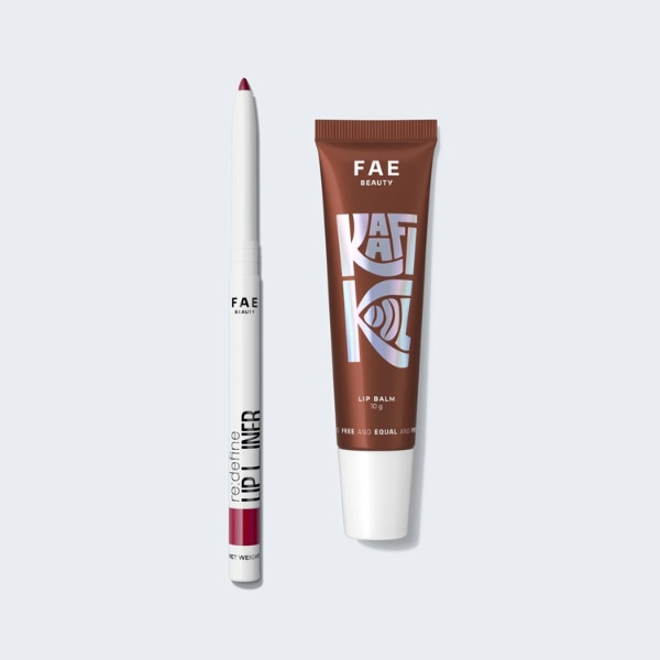 Fae Beauty Desi Drink Lip Balm + Lip Liner Bundle, ₹599