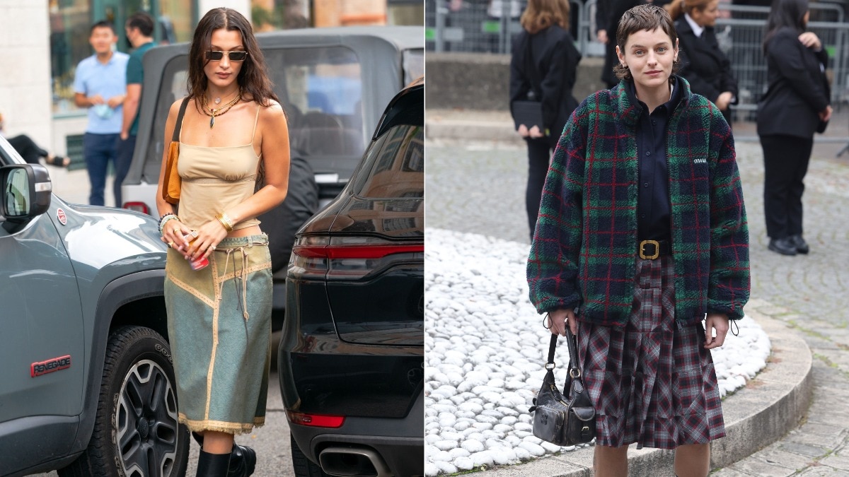 Knee-length skirts are the new mini—and we’re obsessed
