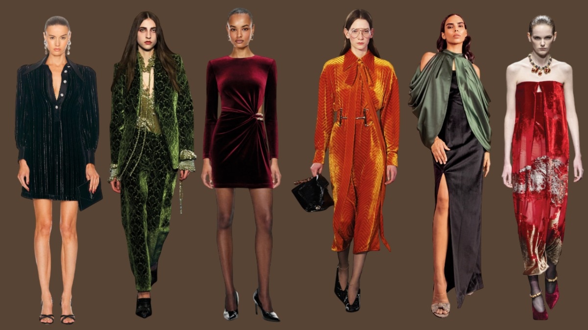 Velvet is back and these pieces are all you need this season