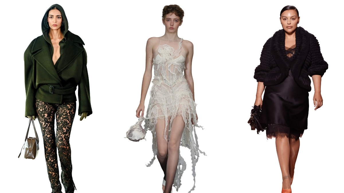 Romantic, feminine, and totally on-trend—the most stylish lace pieces to wear this season