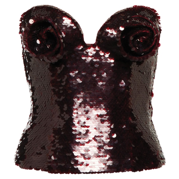 Magda Butrym Sequined Bustier Top, ₹1,05,56 approx.