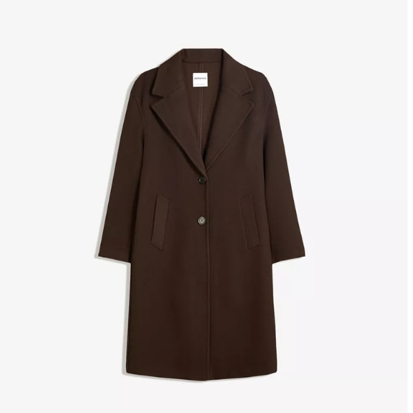 Bershka Long Soft Coat, ₹3,550